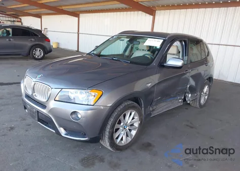 2014 BMW X3 xDrive28I z USA, uszkodzony, nr VIN 5UXWX9C50E0D21191